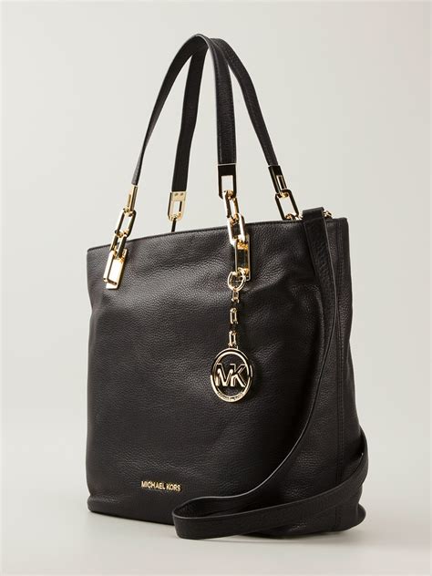 michael kors handbags toggle lock black|Michael Kors black handbag sale.